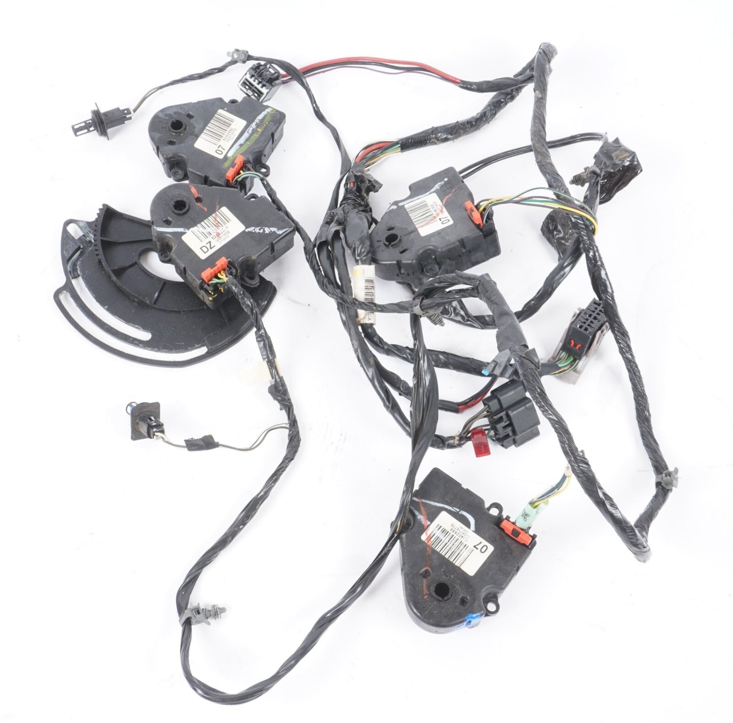2007-13 Suburban Yukon Tahoe Ac Vent Flap Motor Actuator w/ Wire Harness OEM