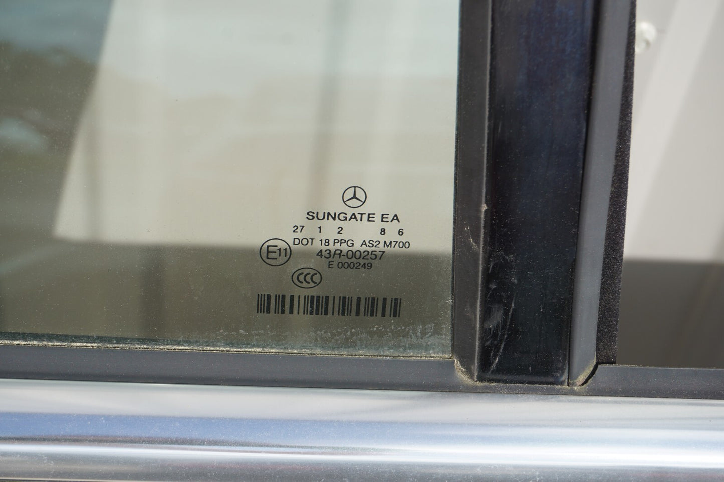 07-13 Mercedes W221 S450 S550 S600 Rear Door Shell Right Passenger Side OEM