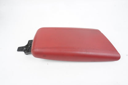 2017-2023 ALFA ROMEO STELVIO FRONT CENTER CONSOLE LID ARM REST RED OEM