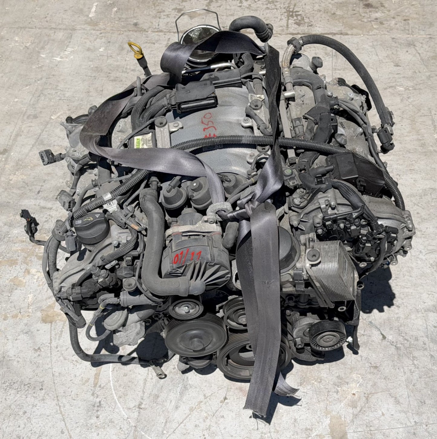 2011-2012 Mercedes W212 E350 3.5L AWD Engine Motor OEM TESTED 157,775 mi
