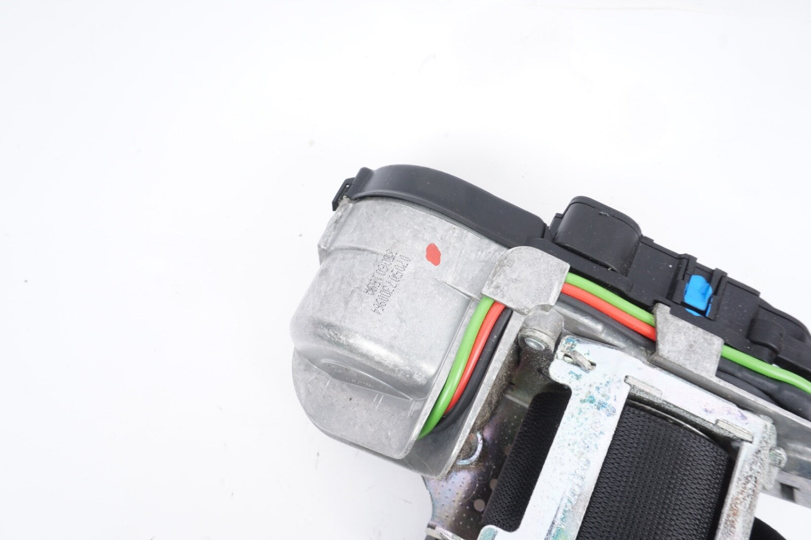 07-09 Mercedes W221 S600 S65 AMG Front Left Driver Side Seat Belt Black OEM