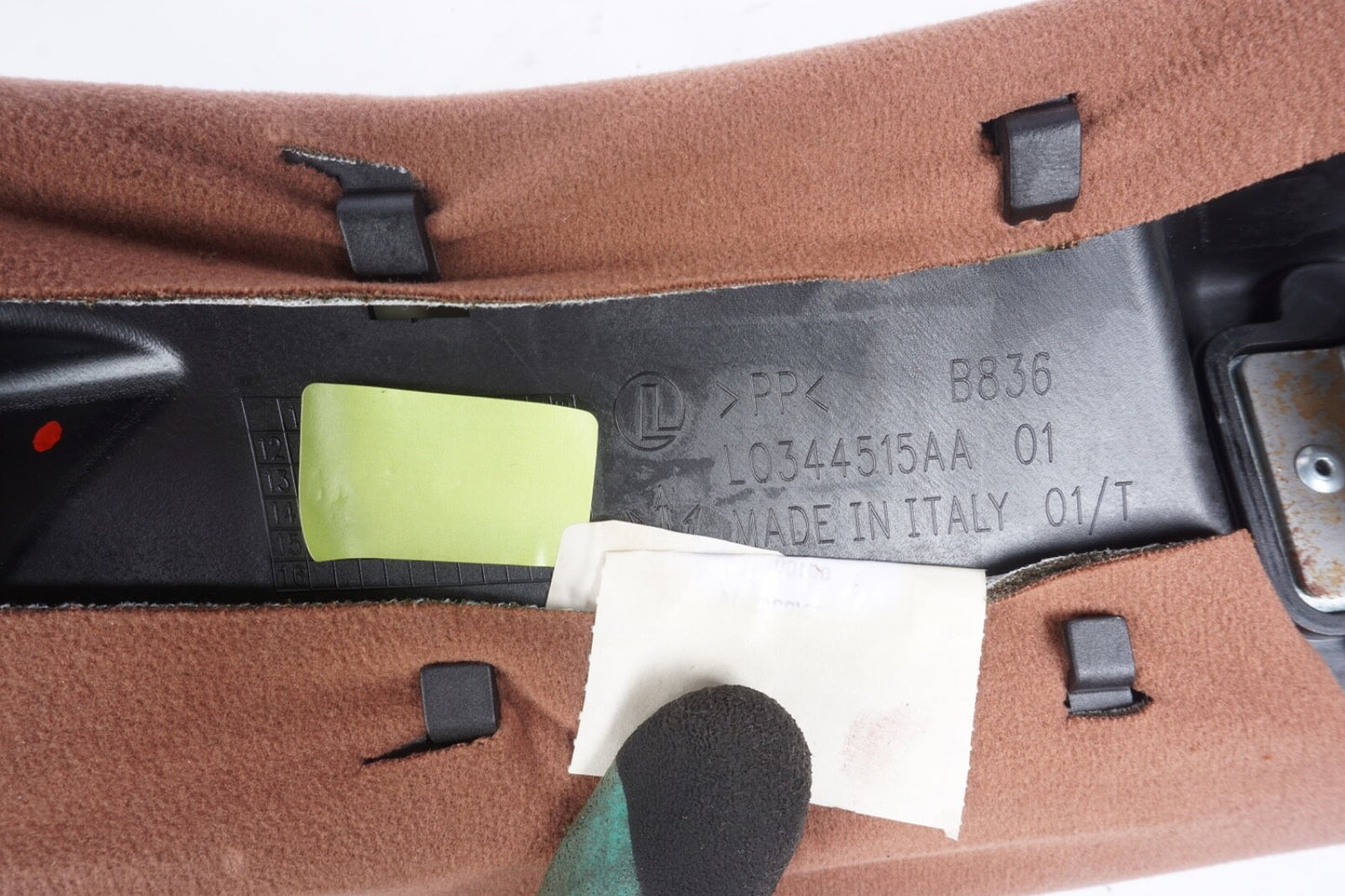 2014-2017 Maserati Ghibli S Q4 Rear Left Side Seat Corner Bolster Leather OEM
