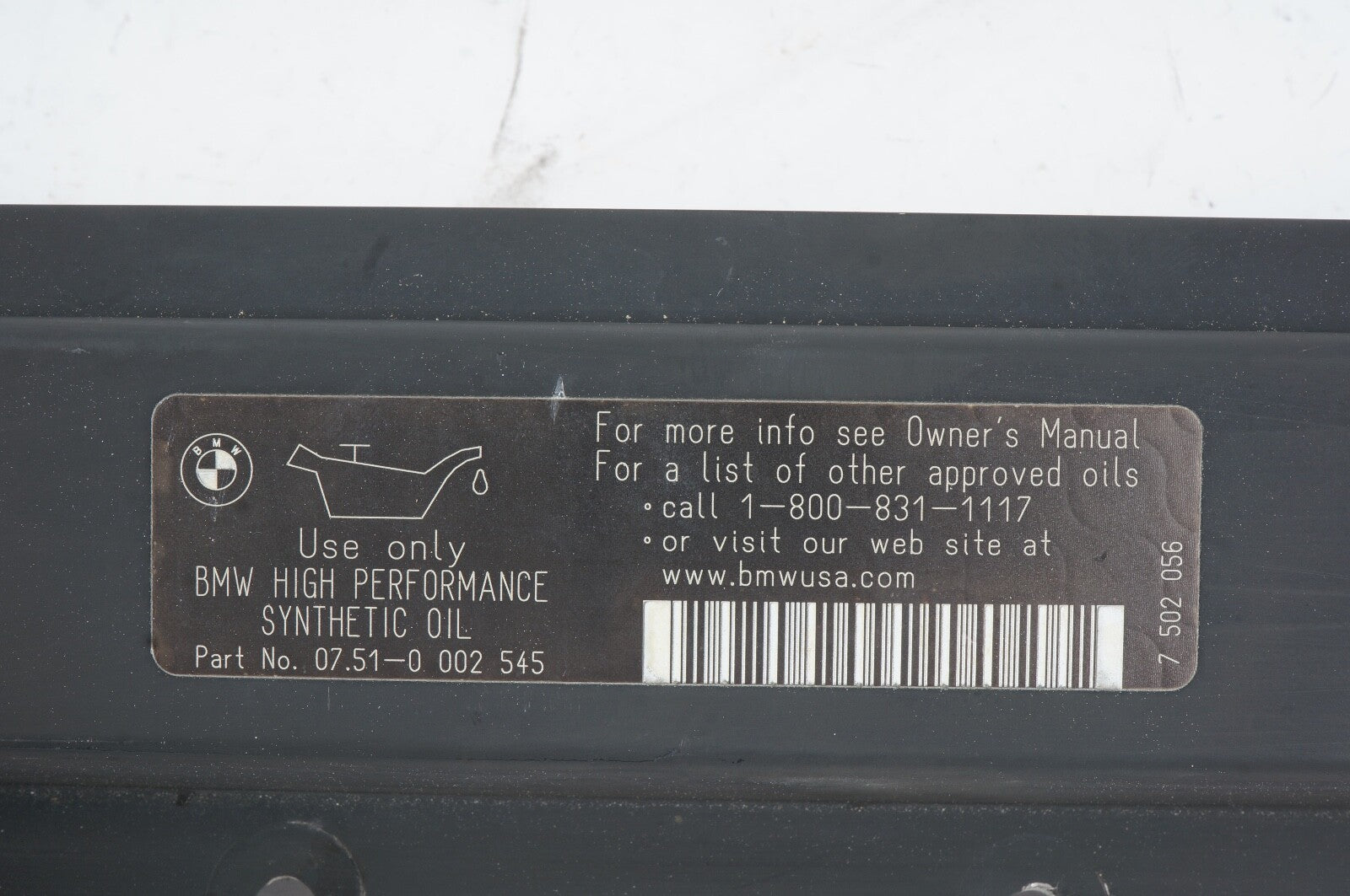 2006 - 2010 Bmw 645 650i Radiator Support Upper Cross Member  7008845