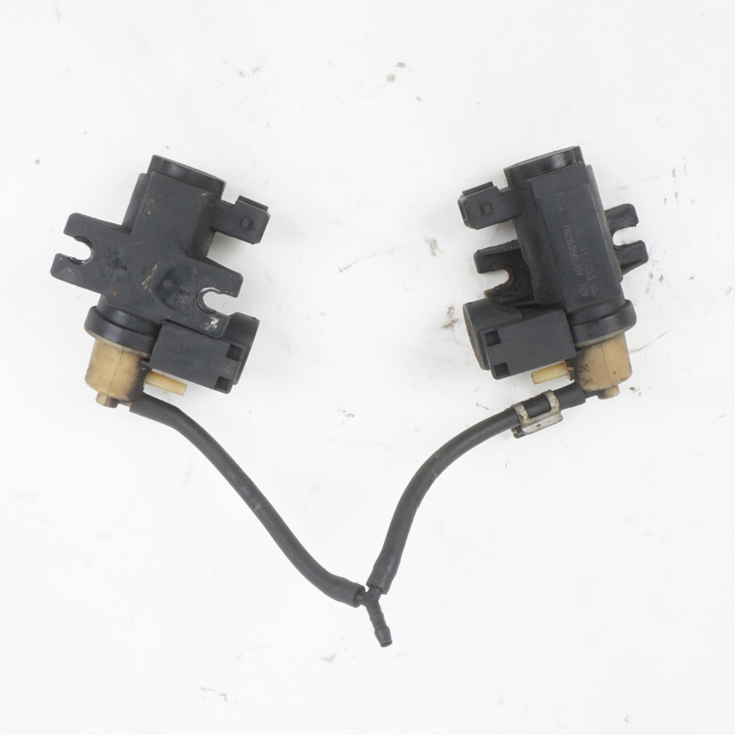 07-10 OEM BMW E82 E92 N54 Turbo Charger Air Pressure Boost Solenoid Valve SET