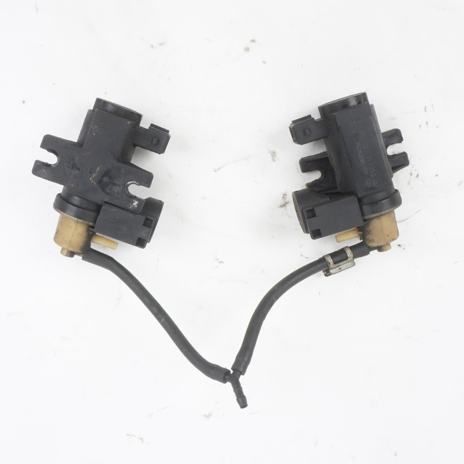 07-10 OEM BMW E82 E92 N54 Turbo Charger Air Pressure Boost Solenoid Valve SET