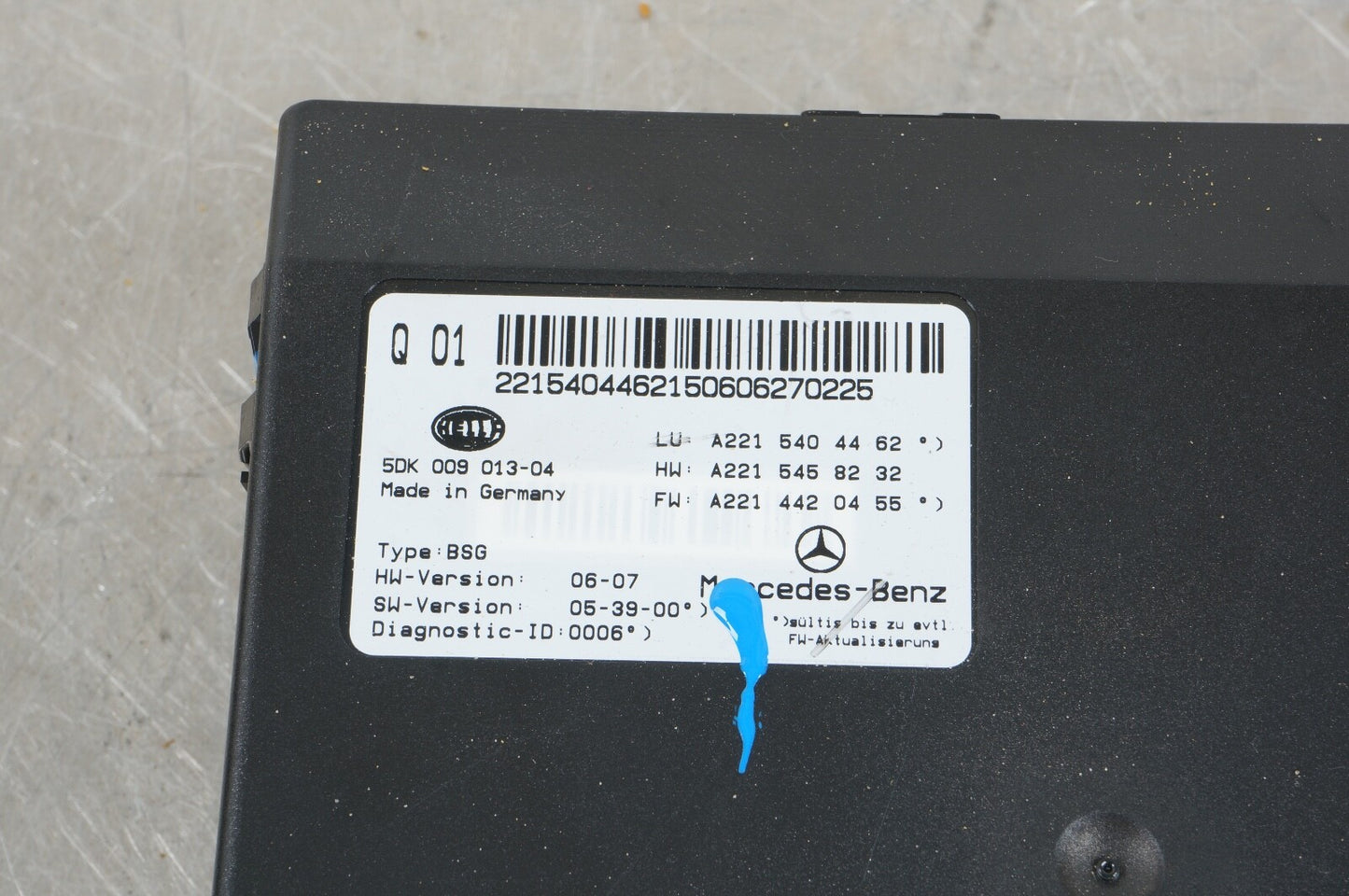 07-14 Mercedes W216 CL600 S550 Electric Power Supply Control Fuse Box Module OEM