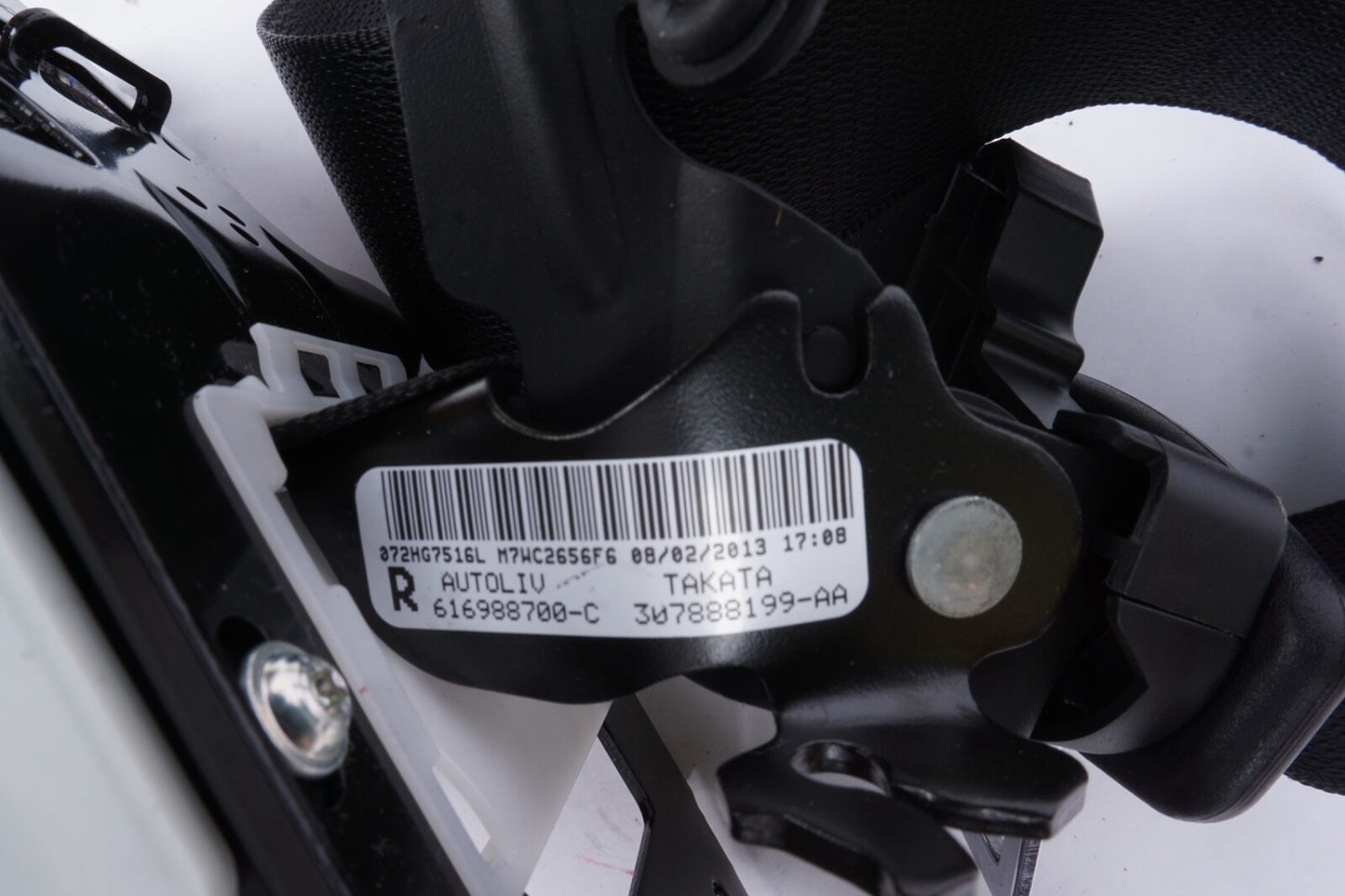 10-17 Mercedes W207 E350 E550 Coupe Front Right Pass Seat Belt Retractor OEM